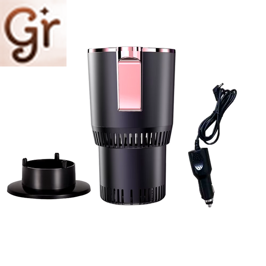 1Pc Car Smart Hot and Cold Cup Drinks Holders Digital Temperature Display Drink Cup Warmer Cooler for Home Office