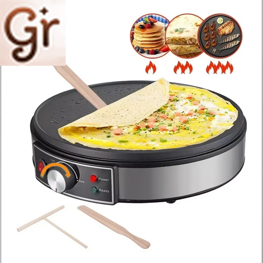 110V/220V Electric Crepe Maker Machine Pancake Machine Baking Pan Pie Maker Nonstick Griddle Crepes Maker Kitchen Cooking Tools